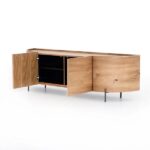 talent design, rattan kapaklı konsol, meşe ahşap büfe, minimalist tasarım konsol, modern depolama mobilyası, çekmeceli konsol tasarımı, İskandinav tarzı mobilya, doğal ahşap konsol, şık oturma odası mobilyası, zarif tasarım konsol, rustik rattan detaylı büfe, doğal malzemeli büfe, el yapımı ahşap konsol, dekoratif depolama çözümü, estetik ve fonksiyonel konsol, modern iç mekan büfe