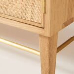 talent_design, kavisli gardırop, rattan kapaklı dolap, doğal ahşap gardırop, minimalist tasarım gardırop, modern yatak odası dolabı, meşe gardırop, zarif tasarım dolap, şık depolama çözümü, doğal malzemeli dolap, İskandinav tarzı gardırop, rustik rattan detaylı dolap, dekoratif gardırop tasarımı, iç mekan depolama mobilyası, el yapımı ahşap gardırop, otantik rattan kapaklı mobilya