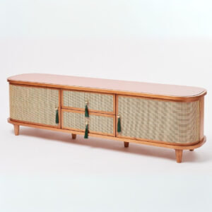 talent design, rattan kapaklı TV ünitesi, meşe ahşap konsol, minimalist tasarım TV sehpası, modern TV ünitesi, doğal malzemeli konsol, İskandinav tarzı mobilya, şık oturma odası konsolu, rustik TV sehpası, rattan detaylı mobilya, zarif tasarım TV ünitesi, doğal ahşap TV sehpası, el yapımı konsol tasarımı, dekoratif oturma odası konsolu, fonksiyonel TV ünitesi, estetik ve dayanıklı mobilya, Retro İskandinav tv ünitesi, Bombeli kapaklı tv ünitesi, beyazlatılmış meşe tv ünitesi, çekmeceli ceviz tv ünitesi, beyaz eskitme tv ünitesi