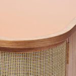 talent design, rattan kapaklı konsol, meşe ahşap büfe, minimalist tasarım konsol, modern depolama mobilyası, çekmeceli konsol tasarımı, İskandinav tarzı mobilya, doğal ahşap konsol, şık oturma odası mobilyası, zarif tasarım konsol, rustik rattan detaylı büfe, doğal malzemeli büfe, el yapımı ahşap konsol, dekoratif depolama çözümü, estetik ve fonksiyonel konsol, modern iç mekan büfe, El oyması kapaklı büfe, servant, servant dolabı