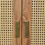talent design, rattan kapaklı konsol, meşe ahşap büfe, minimalist tasarım konsol, modern depolama mobilyası, çekmeceli konsol tasarımı, İskandinav tarzı mobilya, doğal ahşap konsol, şık oturma odası mobilyası, zarif tasarım konsol, rustik rattan detaylı büfe, doğal malzemeli büfe, el yapımı ahşap konsol, dekoratif depolama çözümü, estetik ve fonksiyonel konsol, modern iç mekan büfe, El oyması kapaklı büfe, servant, servant dolabı