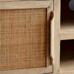 talent design, rattan kapaklı TV ünitesi, meşe ahşap konsol, minimalist tasarım TV sehpası, modern TV ünitesi, doğal malzemeli konsol, İskandinav tarzı mobilya, şık oturma odası konsolu, rustik TV sehpası, rattan detaylı mobilya, zarif tasarım TV ünitesi, doğal ahşap TV sehpası, el yapımı konsol tasarımı, dekoratif oturma odası konsolu, fonksiyonel TV ünitesi, estetik ve dayanıklı mobilya, Retro İskandinav tv ünitesi, Bombeli kapaklı tv ünitesi, beyazlatılmış meşe tv ünitesi, çekmeceli ceviz tv ünitesi, beyaz eskitme tv ünitesi