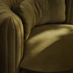 yuvarlak formlu koltuk, özel dokuma kumaş koltuk, yeşil renkli koltuk, modern tasarım koltuk, minimal çizgili koltuk, iç mekân için dekoratif koltuk, çağdaş yeşil koltuk modeli, rahat oturumlu yuvarlak koltuk, tasarım kumaş döşemeli koltuk, bohem stil koltuk, özel üretim yuvarlak koltuk, özel ölçü koltuk tasarımı, sipariş modern koltuk, ısmarlama tasarım koltuk, Talent Design koltuk, organik formlu koltuk, salon için şık yeşil koltuk