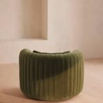yuvarlak formlu koltuk, özel dokuma kumaş koltuk, yeşil renkli koltuk, modern tasarım koltuk, minimal çizgili koltuk, iç mekân için dekoratif koltuk, çağdaş yeşil koltuk modeli, rahat oturumlu yuvarlak koltuk, tasarım kumaş döşemeli koltuk, bohem stil koltuk, özel üretim yuvarlak koltuk, özel ölçü koltuk tasarımı, sipariş modern koltuk, ısmarlama tasarım koltuk, Talent Design koltuk, organik formlu koltuk, salon için şık yeşil koltuk