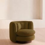 yuvarlak formlu koltuk, özel dokuma kumaş koltuk, yeşil renkli koltuk, modern tasarım koltuk, minimal çizgili koltuk, iç mekân için dekoratif koltuk, çağdaş yeşil koltuk modeli, rahat oturumlu yuvarlak koltuk, tasarım kumaş döşemeli koltuk, bohem stil koltuk, özel üretim yuvarlak koltuk, özel ölçü koltuk tasarımı, sipariş modern koltuk, ısmarlama tasarım koltuk, Talent Design koltuk, organik formlu koltuk, salon için şık yeşil koltuk