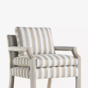 minimal tasarım koltuk, çizgili kumaş koltuk, bohem stil koltuk, modern çizgili döşeme koltuk, iç mekân için rahat koltuk, sade çizgili koltuk modeli, dekoratif çizgili koltuk, özel üretim bohem koltuk, özel ölçü kumaş koltuk, sipariş koltuk tasarımı, ısmarlama modern koltuk, Talent Design koltuk, çağdaş döşemeli koltuk, çizgili detaylı salon koltuğu, keten dokulu modern koltuk