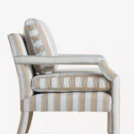 minimal tasarım koltuk, çizgili kumaş koltuk, bohem stil koltuk, modern çizgili döşeme koltuk, iç mekân için rahat koltuk, sade çizgili koltuk modeli, dekoratif çizgili koltuk, özel üretim bohem koltuk, özel ölçü kumaş koltuk, sipariş koltuk tasarımı, ısmarlama modern koltuk, Talent Design koltuk, çağdaş döşemeli koltuk, çizgili detaylı salon koltuğu, keten dokulu modern koltuk