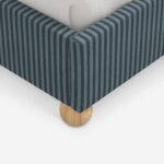 talent design, zira karyola, ekose kumaş yatak, bohem başlıklı karyola, ingiliz tarzı kumaş döşeme, keten kumaş yatak başlığı, rustik modern karyola, ahşap top ayaklı yatak, çizgili karyola modeli, yatak odası tasarım önerisi, romantik stil yatak, ruffle detaylı başlık, minimal country karyola, dekoratif kumaş karyola