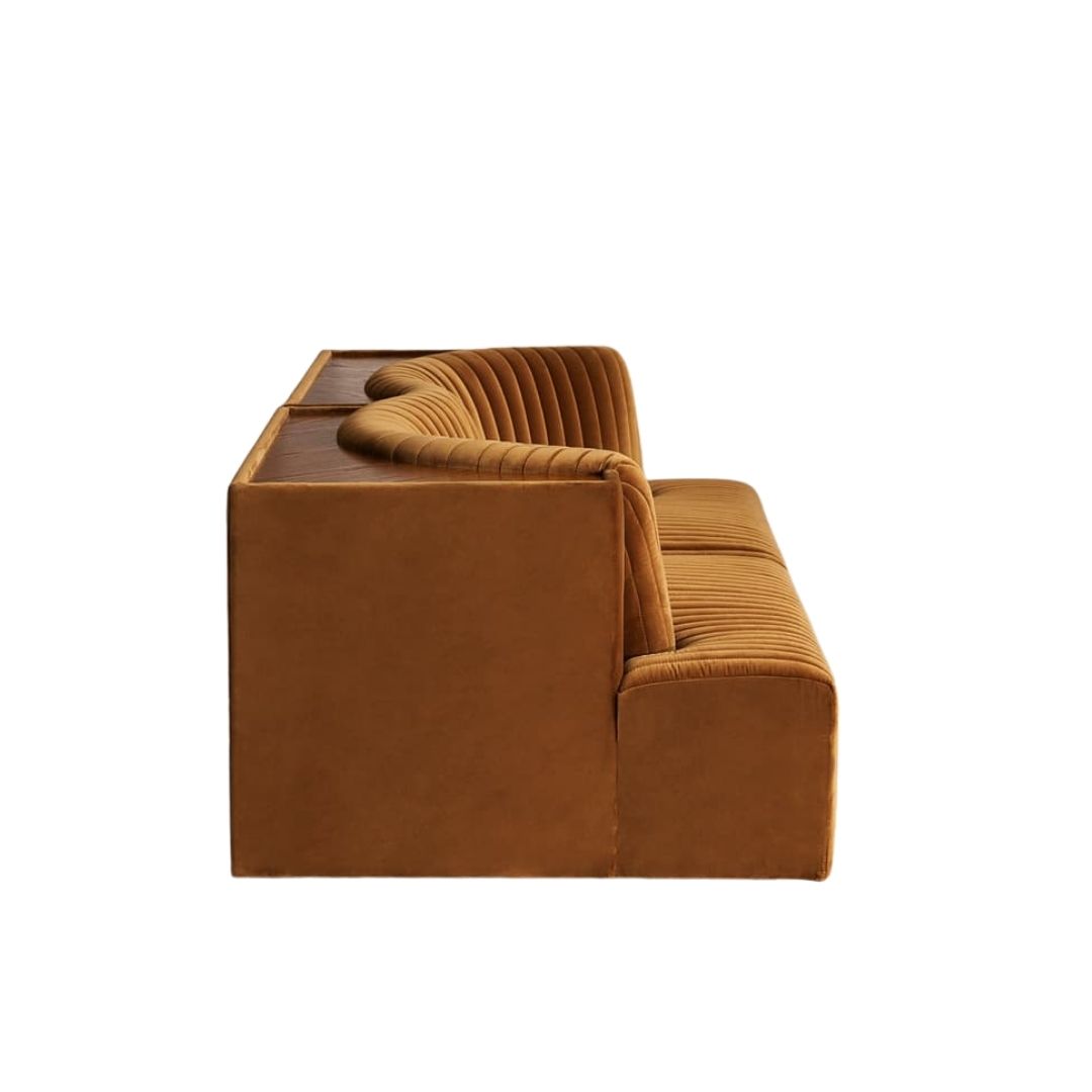 özel üretim kanepe, özel ölçü mobilya, sipariş mobilya, ısmarlama kanepe, modüler loca kanepe, restoran loca koltuğu, bar loca koltuğu, kafe kanepe, modern velvet kanepe, çizgili dikişli kanepe, minimal tasarım kanepe, lüks oturma grubu, Soho Home kanepe, Soho House interior, Urban Outfitters home tarzı kanepe, Anthropologie home mobilya, Zara Home kanepe, retro velvet kanepe, mimari mekân tasarım kanepe