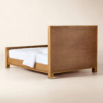 talent design, calvena karyola, modern karyola, masif ahşap karyola, kumaş panelli karyola, pirinç detaylı karyola, yatak odası mobilyası, contemporary bed, özel üretim mobilya, özel ölçü mobilya, sipariş mobilya, ısmarlama mobilya, handcrafted bed, custom made bed frame
