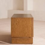 dorven büfe, masif ahşap büfe, dairesel desenli büfe, özel ölçü büfe, ısmarlama mobilya, sipariş mobilya, modern büfe tasarımı, coastal home sideboard, urla bodrum çeşme ev dekorasyonu, talent design nişantaşı