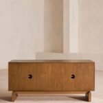 dorven büfe, masif ahşap büfe, dairesel desenli büfe, özel ölçü büfe, ısmarlama mobilya, sipariş mobilya, modern büfe tasarımı, coastal home sideboard, urla bodrum çeşme ev dekorasyonu, talent design nişantaşı