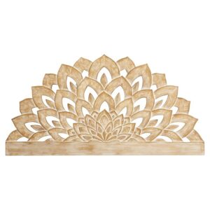 talent design, lotus yatak başı, ahşap oyma başlık, dekoratif yatak başı, boho tarz yatak başı, mistik mobilya, özel üretim mobilya, özel ölçü mobilya, sipariş mobilya, ısmarlama mobilya, handcrafted headboard, lotus wood carving headboard
