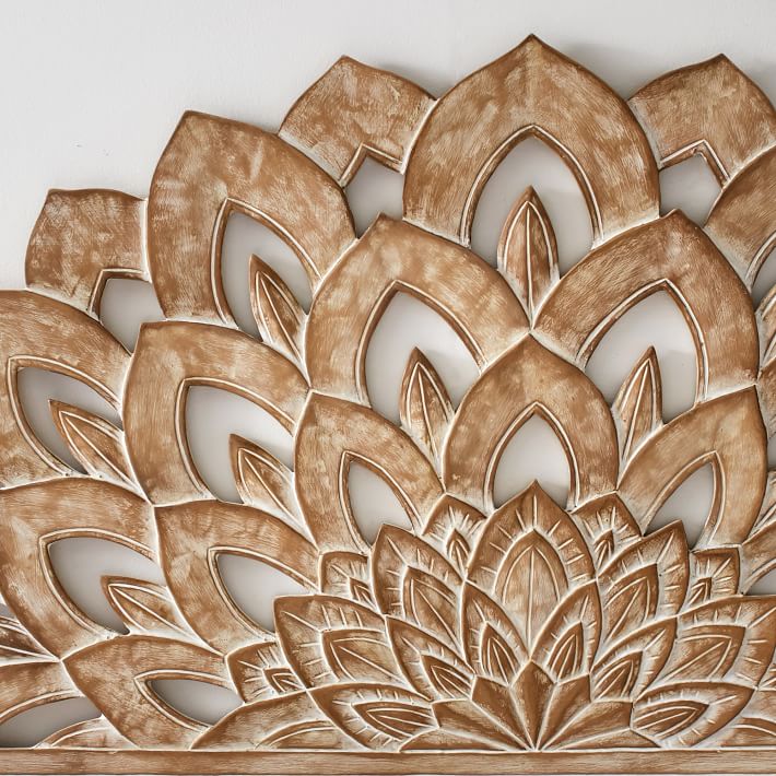 talent design, lotus yatak başı, ahşap oyma başlık, dekoratif yatak başı, boho tarz yatak başı, mistik mobilya, özel üretim mobilya, özel ölçü mobilya, sipariş mobilya, ısmarlama mobilya, handcrafted headboard, lotus wood carving headboard