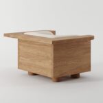 Lysor Koltuk, modern koltuk tasarımı, masif ahşap koltuk, özel üretim koltuk, lüks oturma mobilyası, minimalist tasarım koltuk, doğal ahşap mobilya, sustainable furniture, custom made armchair, contemporary furniture Istanbul, coastal home mobilya, Urla Bodrum Çeşme yazlık ev mobilyası