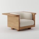 Lysor Koltuk, modern koltuk tasarımı, masif ahşap koltuk, özel üretim koltuk, lüks oturma mobilyası, minimalist tasarım koltuk, doğal ahşap mobilya, sustainable furniture, custom made armchair, contemporary furniture Istanbul, coastal home mobilya, Urla Bodrum Çeşme yazlık ev mobilyası