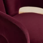 narla sandalye, modern tasarım sandalye, oval form sandalye, özel üretim mobilya, sipariş sandalye, ısmarlama mobilya, contemporary dining chair, kadife döşemeli sandalye, modern yemek odası mobilyası, minimal tasarım sandalye