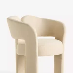 narla sandalye, modern tasarım sandalye, oval form sandalye, özel üretim mobilya, sipariş sandalye, ısmarlama mobilya, contemporary dining chair, kadife döşemeli sandalye, modern yemek odası mobilyası, minimal tasarım sandalye