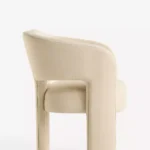 narla sandalye, modern tasarım sandalye, oval form sandalye, özel üretim mobilya, sipariş sandalye, ısmarlama mobilya, contemporary dining chair, kadife döşemeli sandalye, modern yemek odası mobilyası, minimal tasarım sandalye