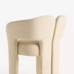 narla sandalye, modern tasarım sandalye, oval form sandalye, özel üretim mobilya, sipariş sandalye, ısmarlama mobilya, contemporary dining chair, kadife döşemeli sandalye, modern yemek odası mobilyası, minimal tasarım sandalye