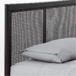 Neron Karyola, siyah karyola, modern hasır detaylı karyola, masif ahşap karyola, özel üretim karyola, zamansız mobilya, offline lüks, sessiz zenginlik, sustainable furniture, custom made bed, contemporary furniture Istanbul, coastal home mobilya, Ege evi mobilyası, Yunan adaları tarzı mobilya, Urla Bodrum Çeşme yazlık ev mobilyası