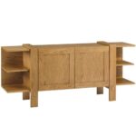 talent design, novera büfe, masif meşe büfe, modern büfe, açık raflı büfe, özel ölçü büfe, sipariş mobilya, ısmarlama mobilya, west elm sideboard, soho home furniture, anthropologie style