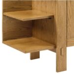 talent design, novera büfe, masif meşe büfe, modern büfe, açık raflı büfe, özel ölçü büfe, sipariş mobilya, ısmarlama mobilya, west elm sideboard, soho home furniture, anthropologie style