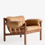 deri koltuk, modern koltuk, ceviz ahşap koltuk, özel üretim koltuk, zamansız tasarım, lüks koltuk, tasarım mobilya, Talent Design koltuk, Maison Francaise mobilya, minimal oturma grubu, doğal deri mobilya, sürdürülebilir tasarım