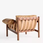 deri koltuk, modern koltuk, ceviz ahşap koltuk, özel üretim koltuk, zamansız tasarım, lüks koltuk, tasarım mobilya, Talent Design koltuk, Maison Francaise mobilya, minimal oturma grubu, doğal deri mobilya, sürdürülebilir tasarım