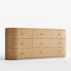 Zalen Şifonyer, modern şifonyer tasarımı, masif ahşap şifonyer, kavisli kenarlı şifonyer, özel üretim şifonyer, lüks depolama mobilyası, zamansız tasarım, sustainable furniture, custom made dresser, contemporary furniture Istanbul, coastal home mobilya, Urla Bodrum Çeşme yazlık ev mobilyası