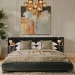 talent design, arvela karyola, modern karyola, deri kaplama yatak, entegre komodinli yatak, luxury furniture, tasarım yatak, çağdaş iç mekan mobilyası, özel üretim mobilya, özel ölçü mobilya, sipariş mobilya, ısmarlama mobilya