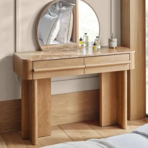 avenda makyaj masası, aynalı makyaj masası, doğal meşe masa, modern tasarım mobilya, dressing table, özel üretim mobilya, ısmarlama mobilya, handcrafted furniture, talent design furniture