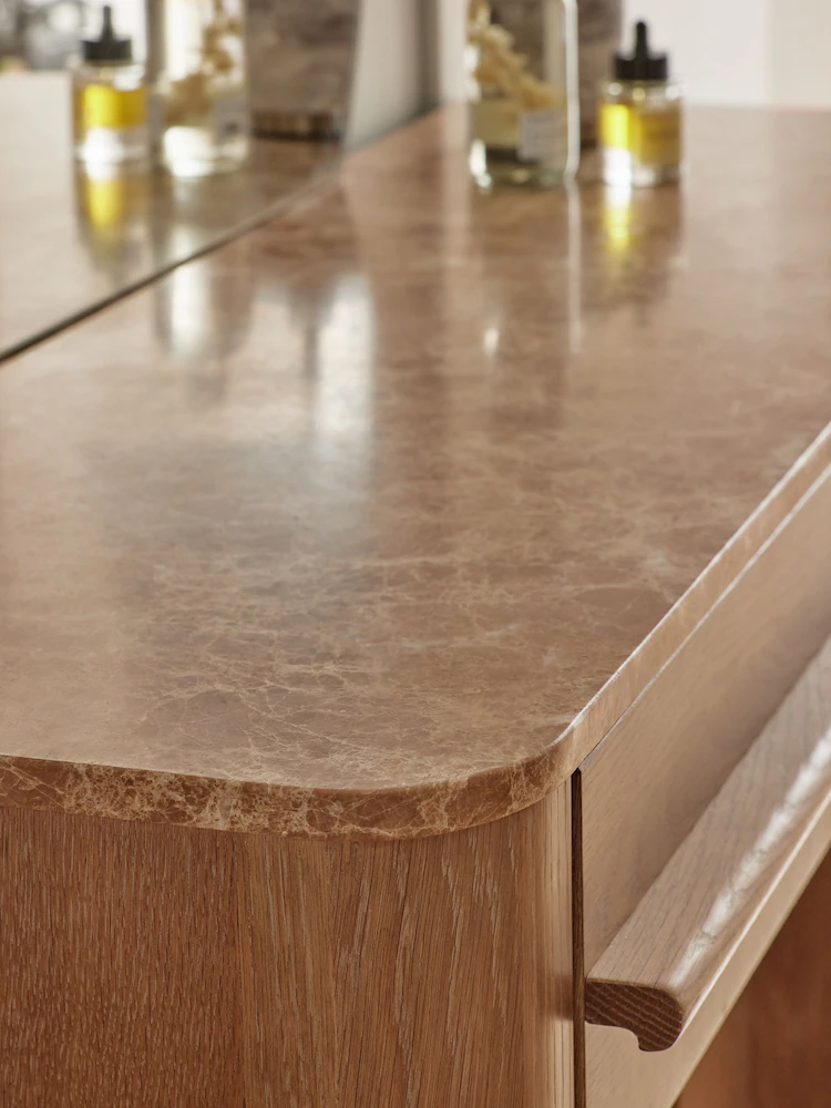 avenda makyaj masası, aynalı makyaj masası, doğal meşe masa, modern tasarım mobilya, dressing table, özel üretim mobilya, ısmarlama mobilya, handcrafted furniture, talent design furniture