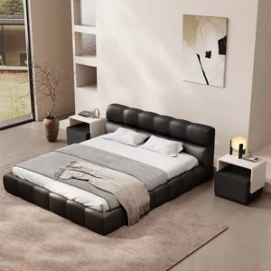 barella karyola, kazayağı desenli yatak, modern döşemeli baza, özel üretim karyola, statement bed, ısmarlama yatak odası mobilya, bold textile bed, luxury upholstered bed, talent design karyola
