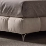 belnora karyola, modern kapitone yatak, kanat başlıklı karyola, özel üretim baza, sipariş yatak, ısmarlama mobilya, modern döşemeli yatak, soft headboard bed, luxury upholstered bed, talent design karyola