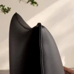 bernova karyola, deri başlıklı yatak, modern baza karyola, özel üretim yatak odası, ısmarlama mobilya, sipariş karyola, deri kaplama baza, contemporary bed, minimal luxury bed, talent design karyola