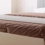 duvella karyola, çizgili başlıklı yatak, kemerli yatak başlığı, modern karyola, özel üretim yatak, özel ölçü mobilya, sipariş mobilya, ısmarlama yatak, otel tarzı karyola, contemporary bed, upholstered headboard