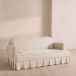 elvoria kanepe, country tarz kanepe, krem keten kanepe, pile etekli koltuk, vintage modern kanepe, cottage style sofa, özel üretim mobilya, ısmarlama kanepe, boğaziçi tarz mobilya, talent design kanepe