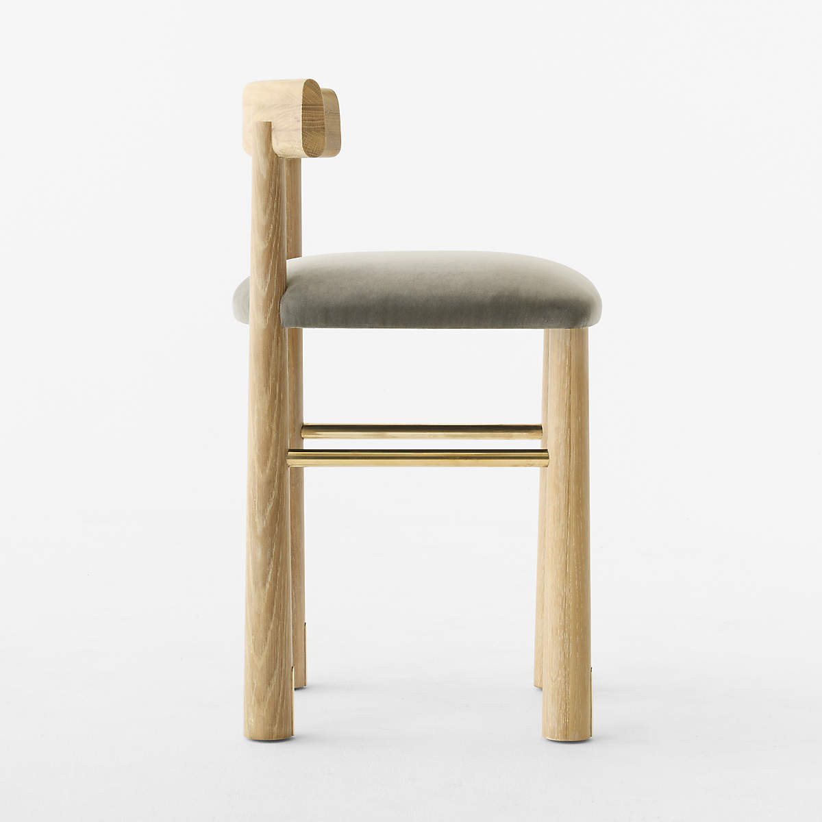 talent design, falen bar sandalyesi, modern bar sandalyesi, pirinç detaylı sandalye, meşe bar sandalyesi, özel üretim mobilya, sipariş mobilya, ısmarlama mobilya, özel ölçü bar sandalyesi, contemporary bar stool