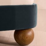 talent design, ferron yatak, modern yatak, kumaş döşemeli yatak, top ayaklı yatak, sade yatak, lüks yatak odası, özel üretim mobilya, özel ölçü mobilya, sipariş mobilya, ısmarlama mobilya