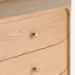 talent design, lunera şifonyer, modern şifonyer, masif meşe mobilya, kavisli kenarlı şifonyer, doğal ahşap dolap, minimalist tasarım, özel üretim mobilya, özel ölçü mobilya, sipariş mobilya, ısmarlama mobilya