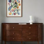 talent design, lunera şifonyer, modern şifonyer, masif meşe mobilya, kavisli kenarlı şifonyer, doğal ahşap dolap, minimalist tasarım, özel üretim mobilya, özel ölçü mobilya, sipariş mobilya, ısmarlama mobilya