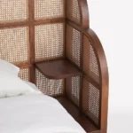 talent design, mahsen karyola, rattan başlıklı karyola, modern yatak, özel üretim mobilya, sipariş mobilya, ısmarlama mobilya, ahşap karyola, el işçiliği yatak, coastal furniture, contemporary bed, handmade furniture