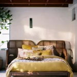 talent design, mahsen karyola, rattan başlıklı karyola, modern yatak, özel üretim mobilya, sipariş mobilya, ısmarlama mobilya, ahşap karyola, el işçiliği yatak, coastal furniture, contemporary bed, handmade furniture