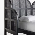 talent design, mahsen karyola, rattan başlıklı karyola, modern yatak, özel üretim mobilya, sipariş mobilya, ısmarlama mobilya, ahşap karyola, el işçiliği yatak, coastal furniture, contemporary bed, handmade furniture