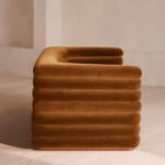 morvia kanepe, modern kadife kanepe, tüp form koltuk, özel üretim mobilya, ısmarlama kanepe, retro modern sofa, statement couch, handcrafted furniture, lüks koltuk, talent design kanepe