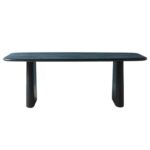 talent design, narel masa, siyah masa, modern masa, heykelsi ayaklı masa, masif ahşap masa, dikdörtgen yemek masası, tasarım masa, luxury furniture, modern dining table, özel üretim mobilya, özel ölçü mobilya, sipariş mobilya, ısmarlama mobilya