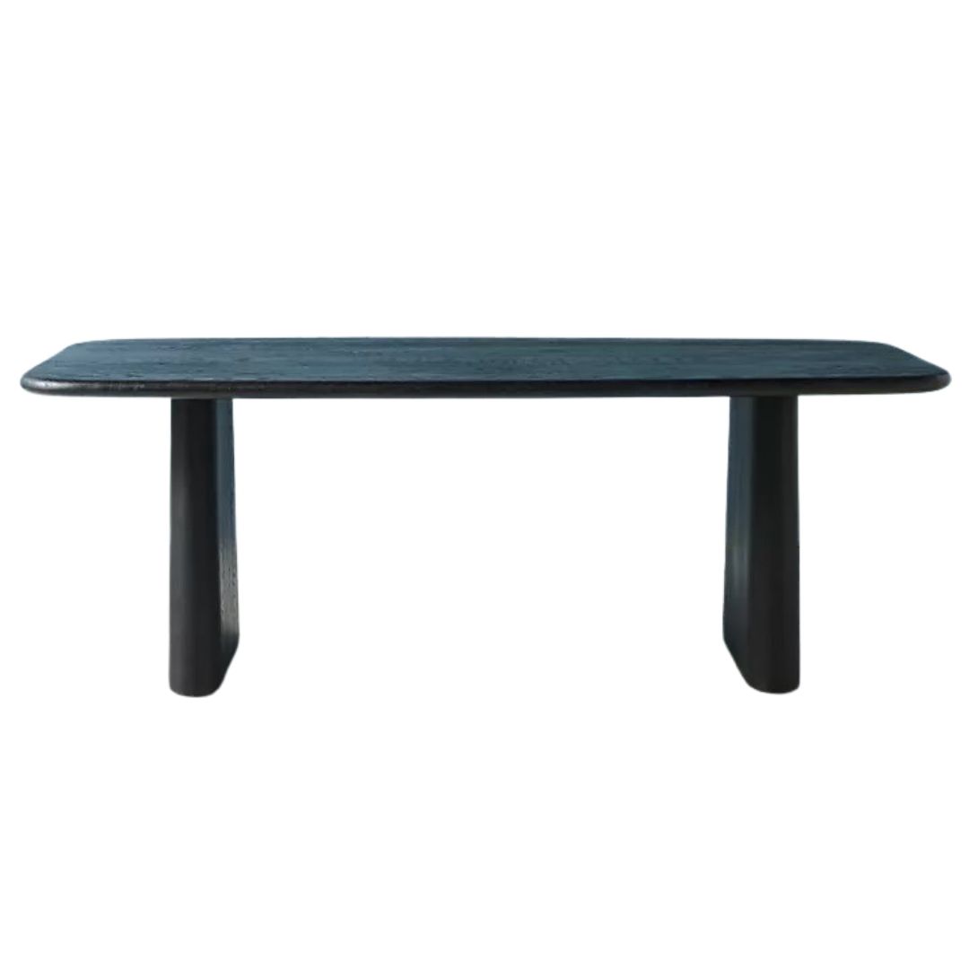 talent design, narel masa, siyah masa, modern masa, heykelsi ayaklı masa, masif ahşap masa, dikdörtgen yemek masası, tasarım masa, luxury furniture, modern dining table, özel üretim mobilya, özel ölçü mobilya, sipariş mobilya, ısmarlama mobilya