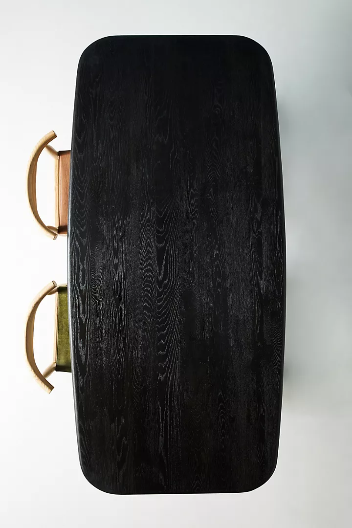 talent design, narel masa, siyah masa, modern masa, heykelsi ayaklı masa, masif ahşap masa, dikdörtgen yemek masası, tasarım masa, luxury furniture, modern dining table, özel üretim mobilya, özel ölçü mobilya, sipariş mobilya, ısmarlama mobilya