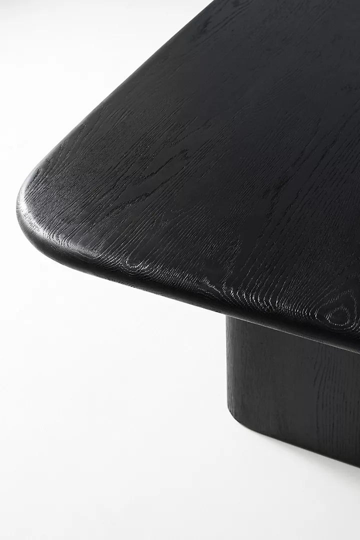 talent design, narel masa, siyah masa, modern masa, heykelsi ayaklı masa, masif ahşap masa, dikdörtgen yemek masası, tasarım masa, luxury furniture, modern dining table, özel üretim mobilya, özel ölçü mobilya, sipariş mobilya, ısmarlama mobilya